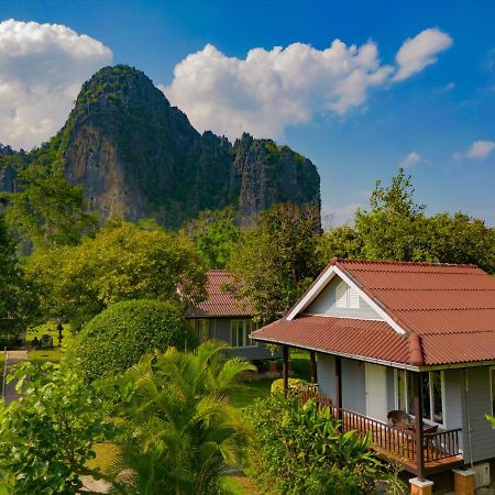 Bearlinbungalow Vang Vieng Exteriér fotografie