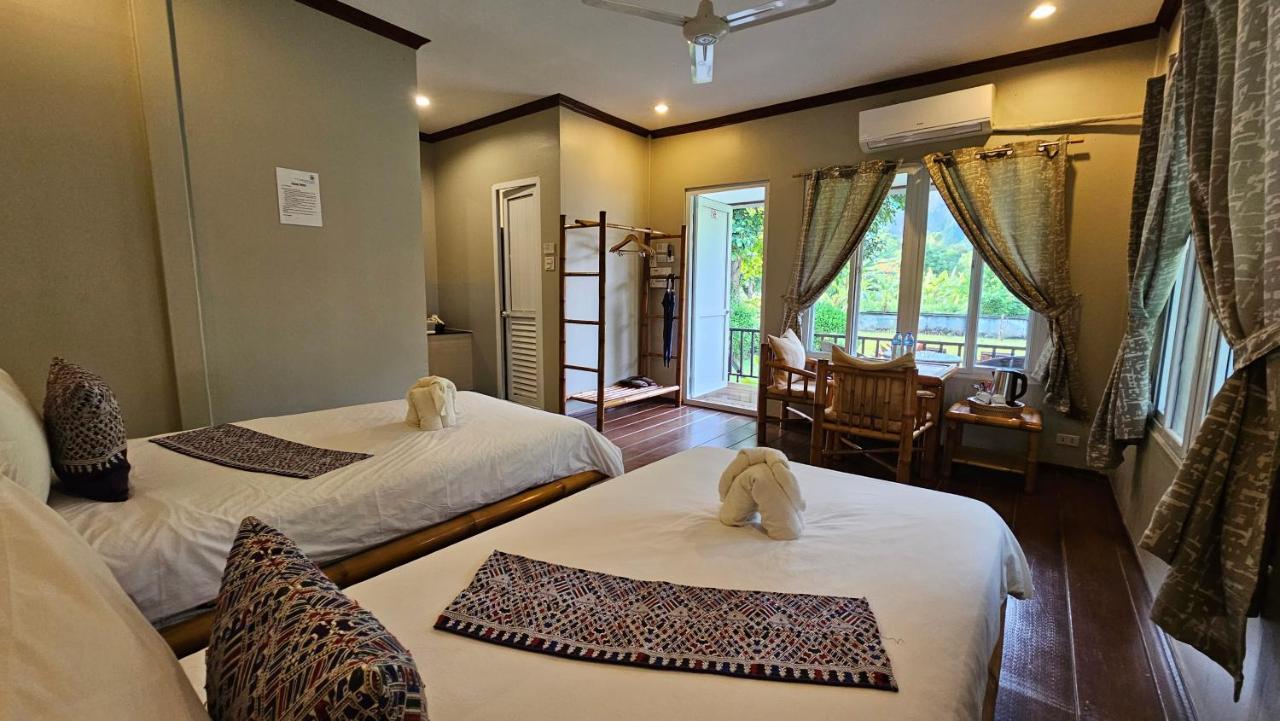 Bearlinbungalow Vang Vieng Exteriér fotografie